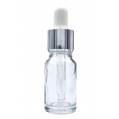 Butelka szklana bezbarwna z pipetą 10ml
