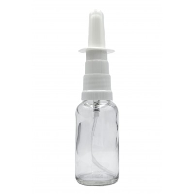 Butelka szklana z atomizerem do nosa spray 30ml
